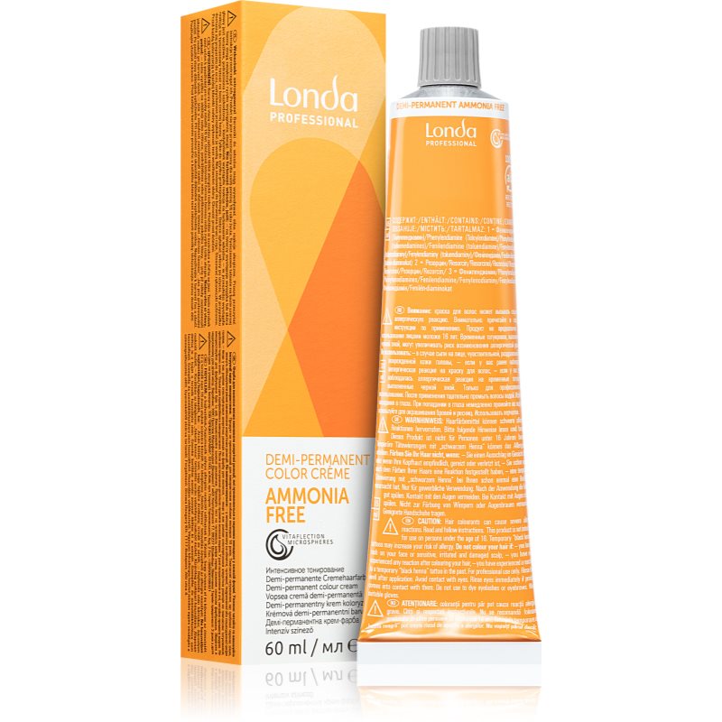 Londa Professional Demi-Permanent Color Demi-Permanent Color Creme demi-permanentní barva na vlasy bez amoniaku odstín 60 ml - parfo.cz