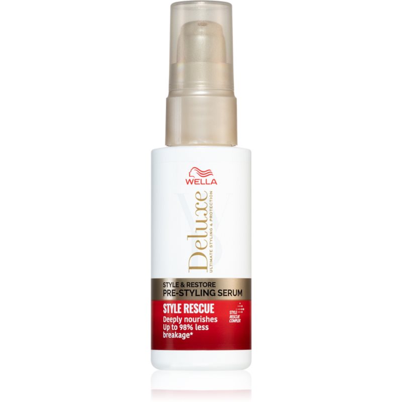 Wella Deluxe Style & Restore obnovující sérum pro posílení vlasů 50 ml - parfo.cz