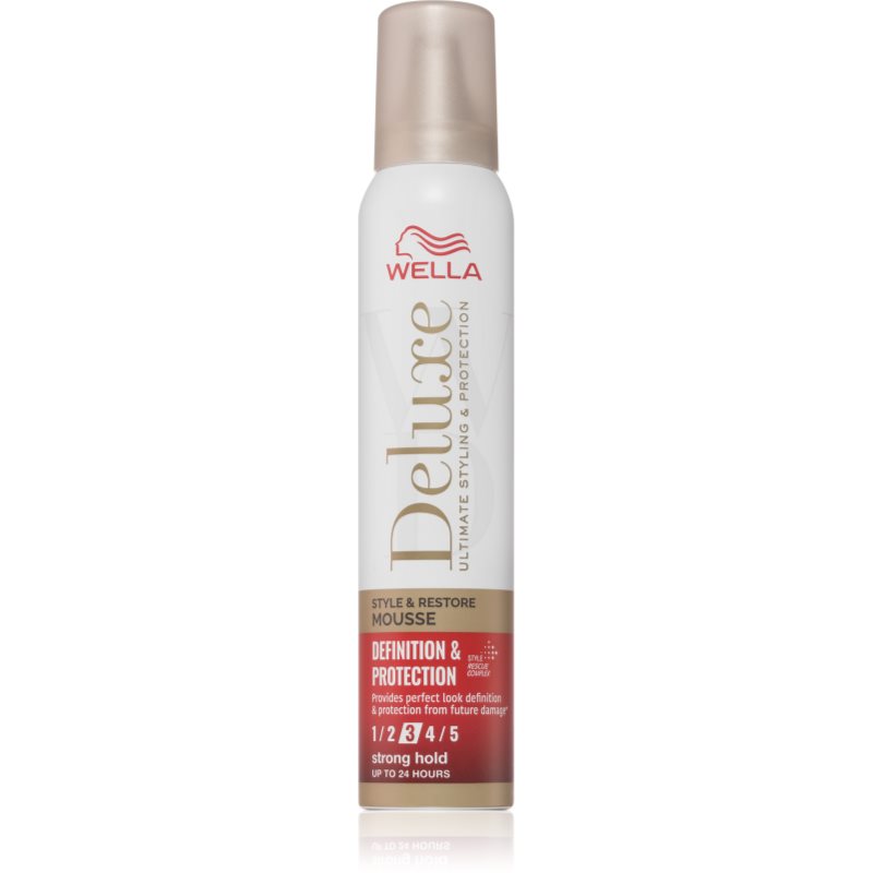 Wella Deluxe Definition & Protection pěnové tužidlo pro fixaci a tvar 200 ml - parfo.cz
