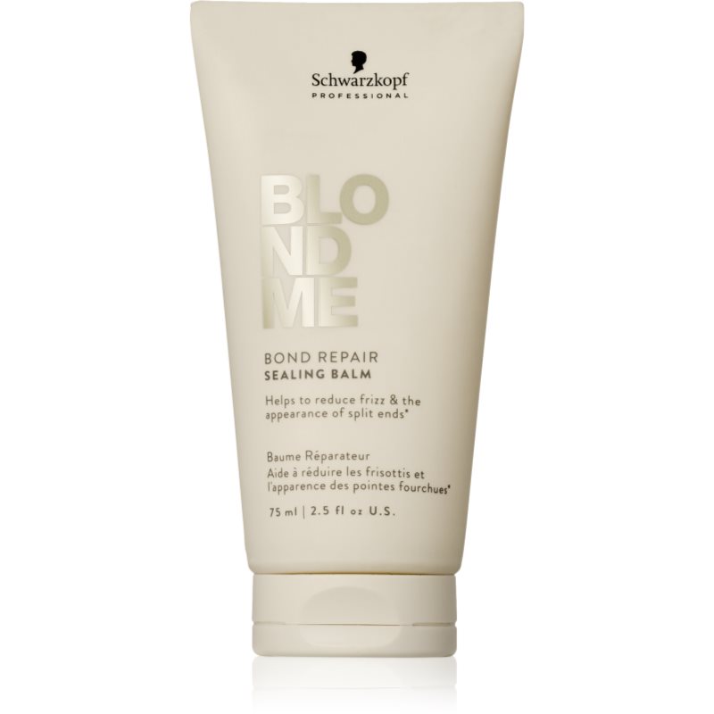 Schwarzkopf Professional Blondme Bond Repair Sealing Balm pečující balzám na vlasy proti krepatění 75 ml - parfo.cz