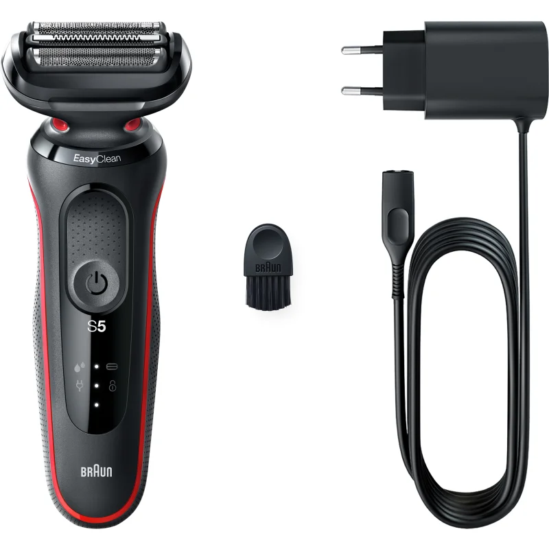 Braun Series 5 51-R1000s elektrický holicí strojek Red - parfo.cz