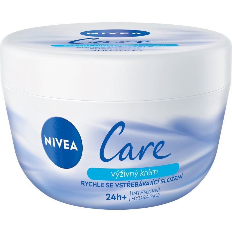 Nivea Care výživný krém 200 ml - parfo.cz