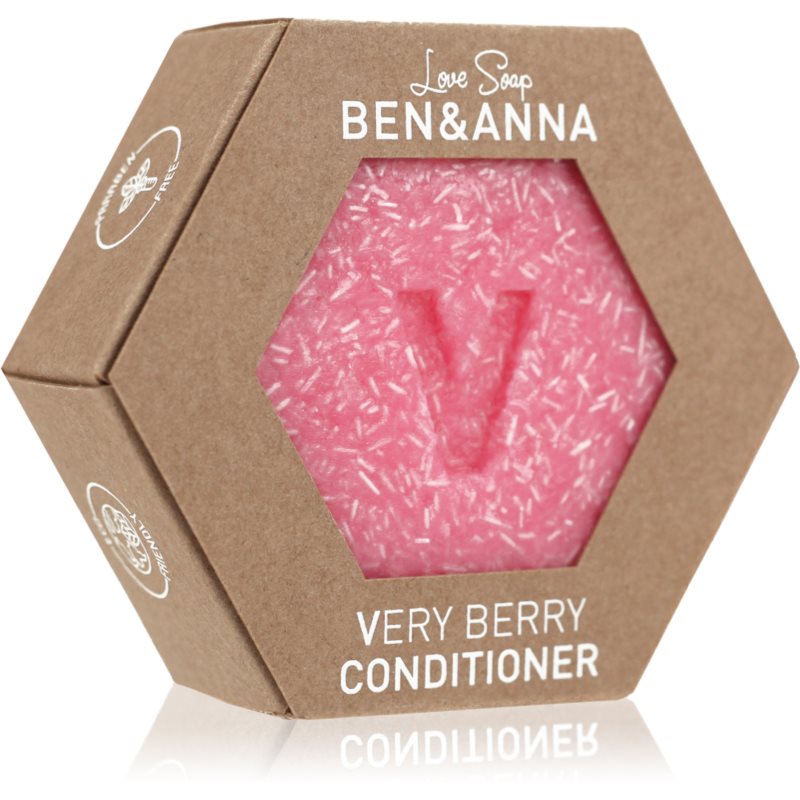 BEN&ANNA Love Soap Conditioner tuhý kondicionér Very Berry 60 g - parfo.cz