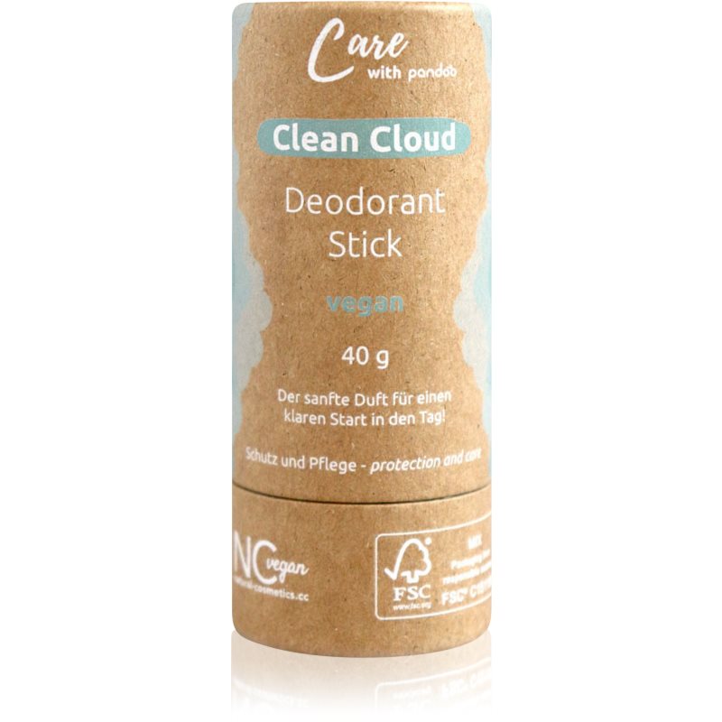 Pandoo Deodorant Stick tuhý deodorant Clean Cloud 40 g - parfo.cz