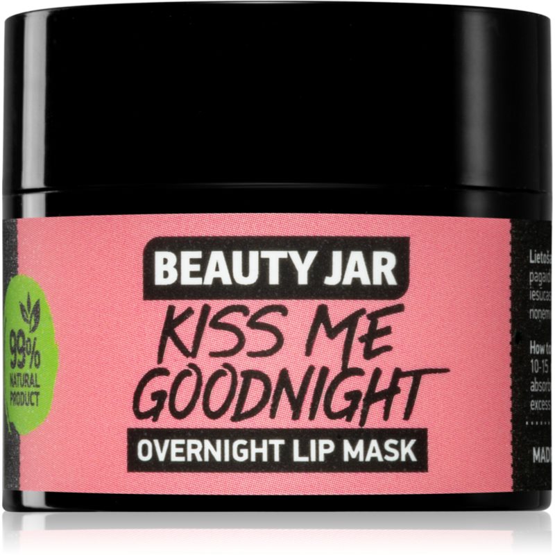 Beauty Jar Kiss Me Goodnight noční maska na rty 15 ml - parfo.cz