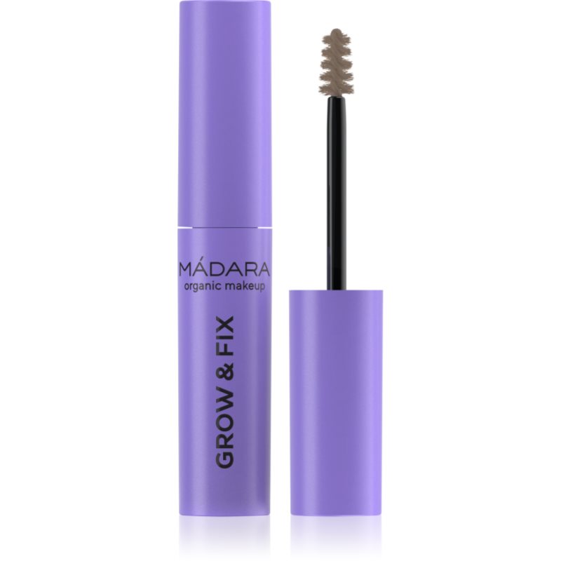 MÁDARA Grow & Fix tónovací gel na obočí odstín Light Brown 4