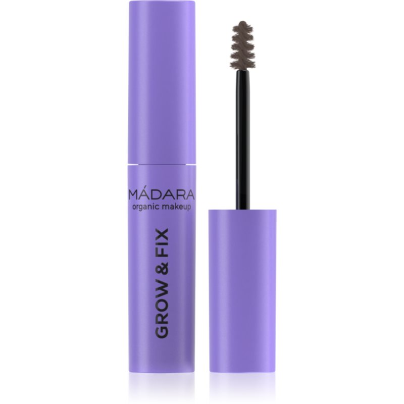 MÁDARA Grow & Fix tónovací gel na obočí odstín Frosty Taupe 4