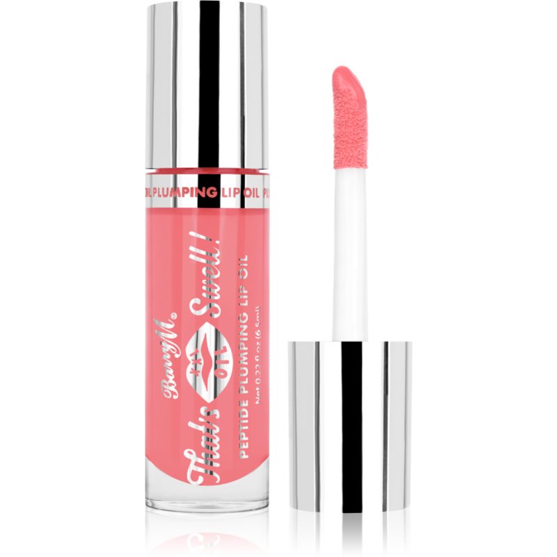 Barry M That's Swell! Peptide Plumping Lip Oil olej na rty pro objem odstín Rose Radiance 6.5 ml - parfo.cz