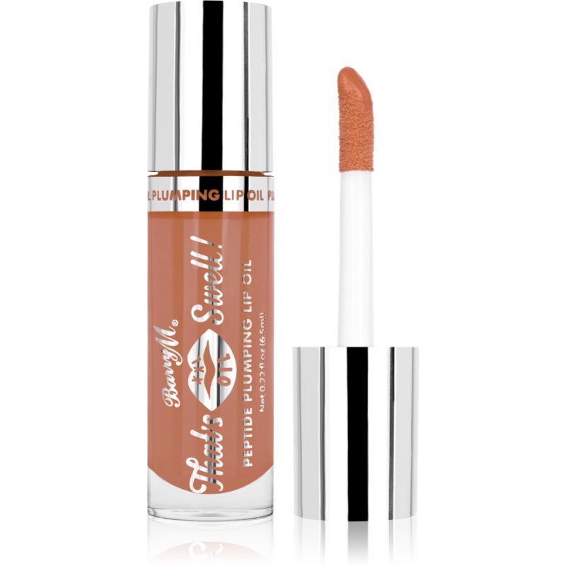 Barry M That's Swell! Peptide Plumping Lip Oil olej na rty pro objem odstín Honeyed Hue 6.5 ml - parfo.cz