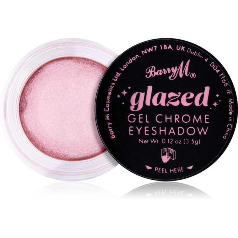 Barry M Glazed Gel Chrome Eyeshadow gelové oční stíny odstín So Persuasive 3.5 g - parfo.cz