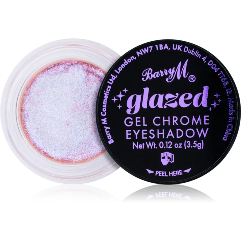 Barry M Glazed Gel Chrome Eyeshadow gelové oční stíny odstín So Exclusive 3.5 g - parfo.cz