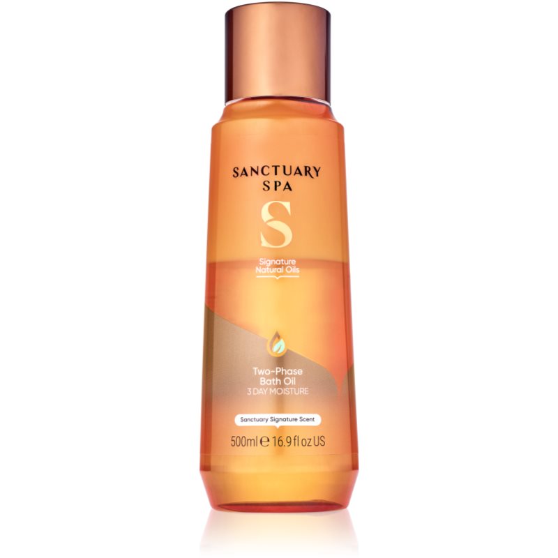 Sanctuary Spa Signature Natural Oils dvoufázový koupelový olej 500 ml - parfo.cz