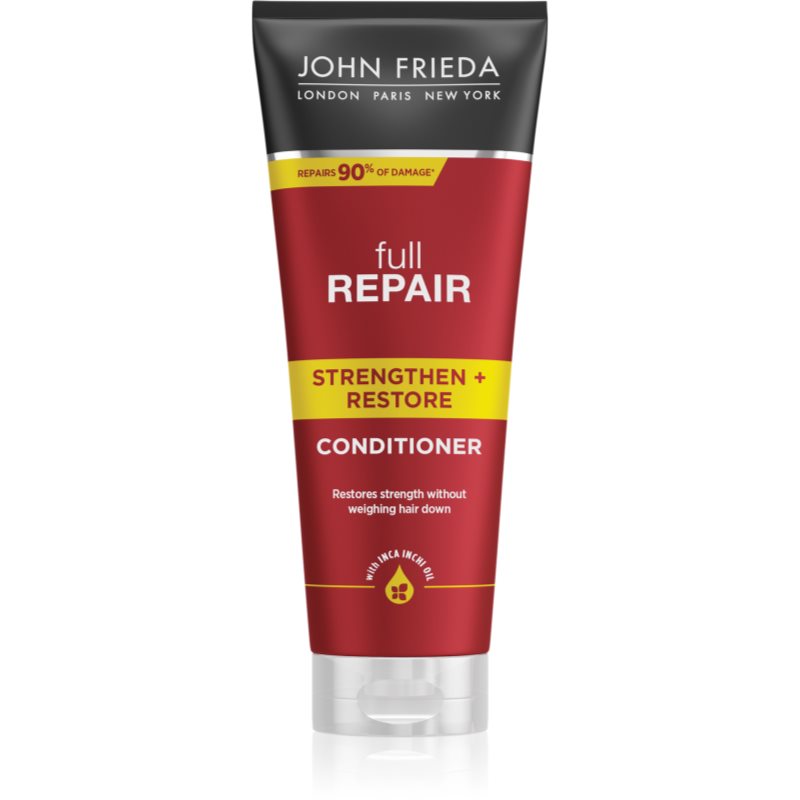 John Frieda Full Repair Strengthen+Restore posilující kondicionér s regeneračním účinkem 250 ml - parfo.cz