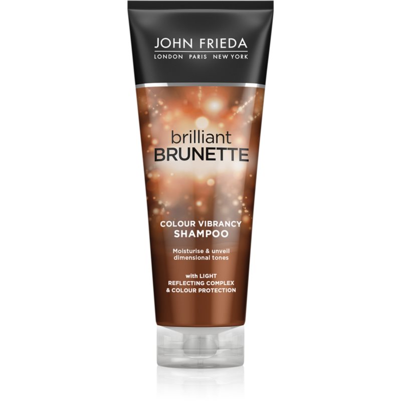 John Frieda Brilliant Brunette Colour Protecting hydratační šampon 250 ml - parfo.cz