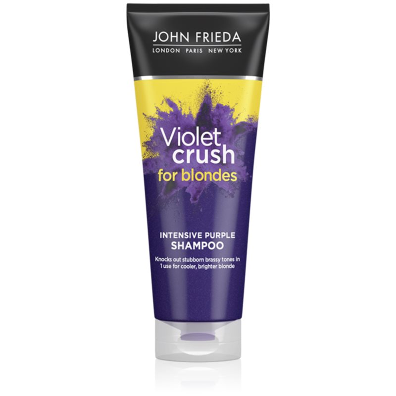 John Frieda Sheer Blonde Violet Crush fialový šampon pro blond vlasy 250 ml - parfo.cz