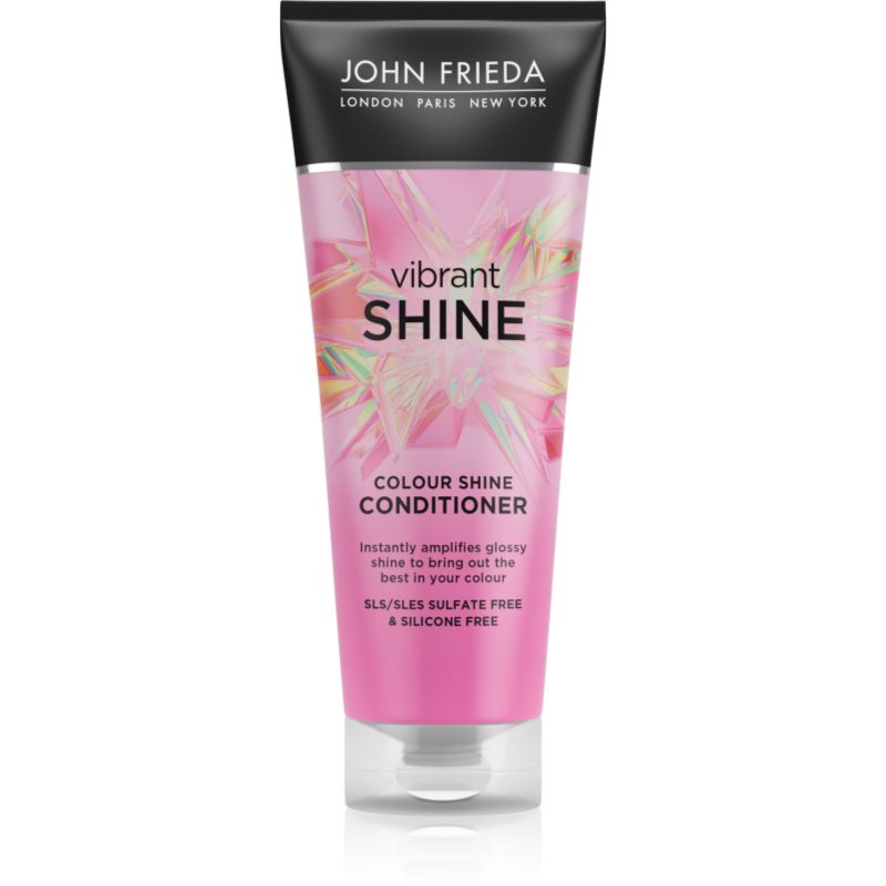John Frieda Vibrant Shine kondicionér pro lesk a hebkost vlasů 250 ml - parfo.cz