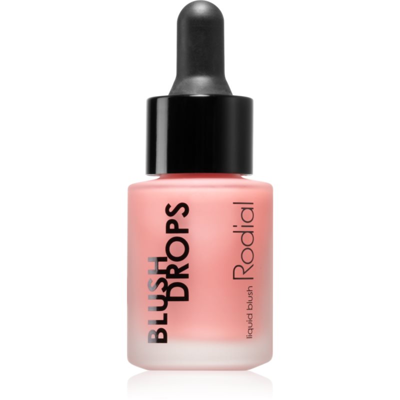 Rodial Blush Drops tekutá tvářenka a lesk na rty dodávající hydrataci a lesk odstín Frosted Pink 15 ml - parfo.cz
