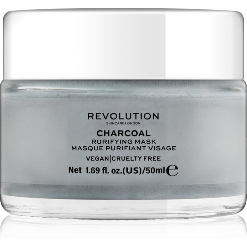Revolution Skincare Purifying Charcoal čisticí pleťová maska 50 ml - parfo.cz