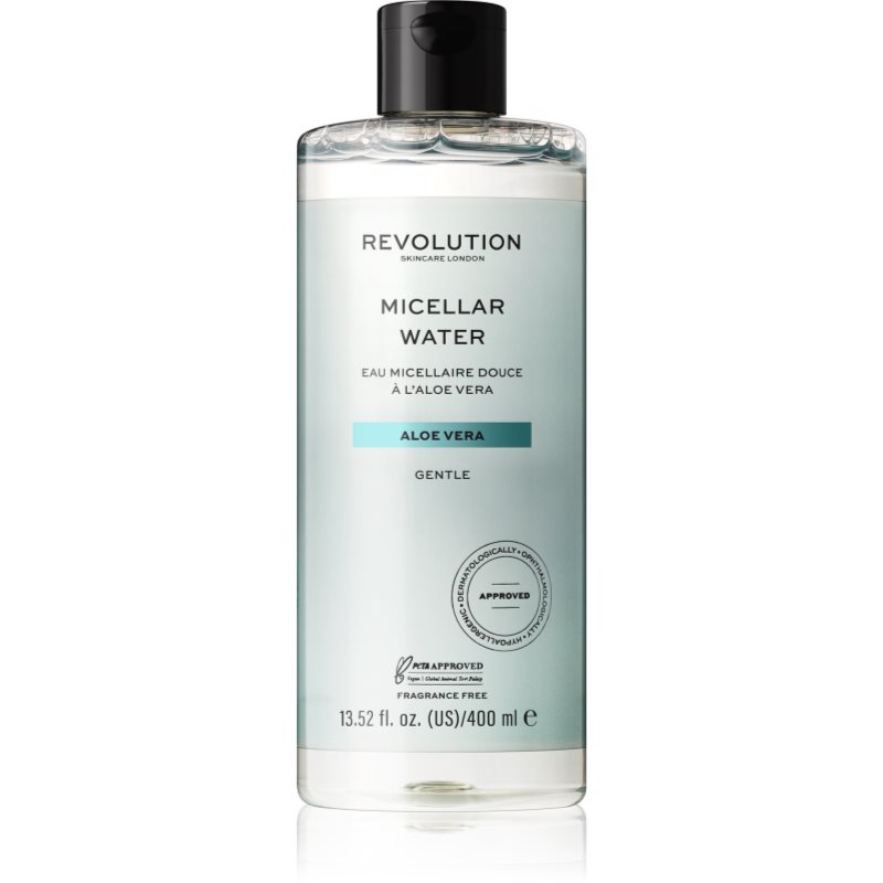 Revolution Skincare Aloe Vera jemná micelární voda s aloe vera 400 ml - parfo.cz
