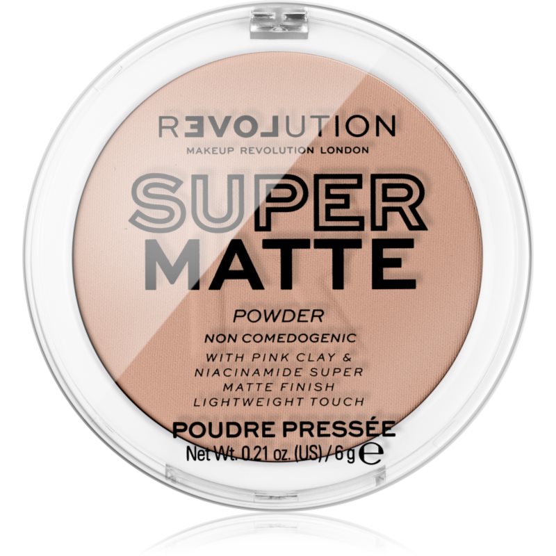 Revolution Relove Super Matte Powder matující pudr odstín Beige 6 g - parfo.cz