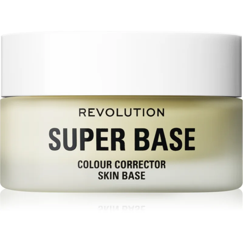 Makeup Revolution Super Base lehce zabarvená podkladová báze odstín Green 25 ml - parfo.cz