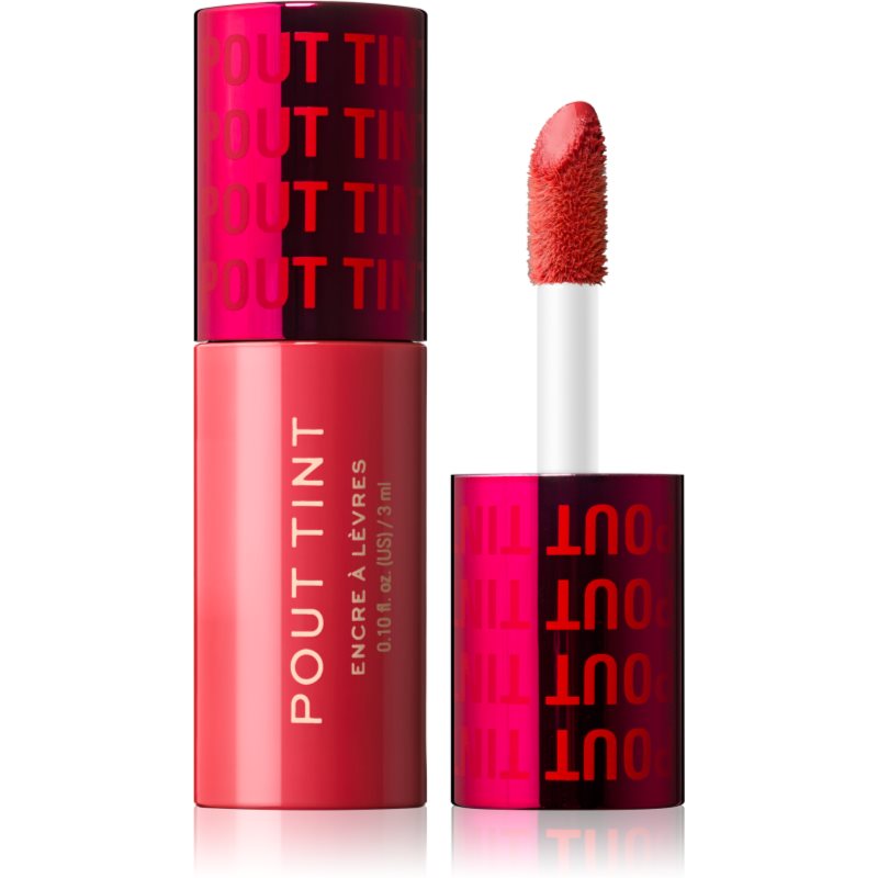 Makeup Revolution Pout Tint lesk na rty s hydratačním účinkem odstín Sweetie Coral 3 ml - parfo.cz
