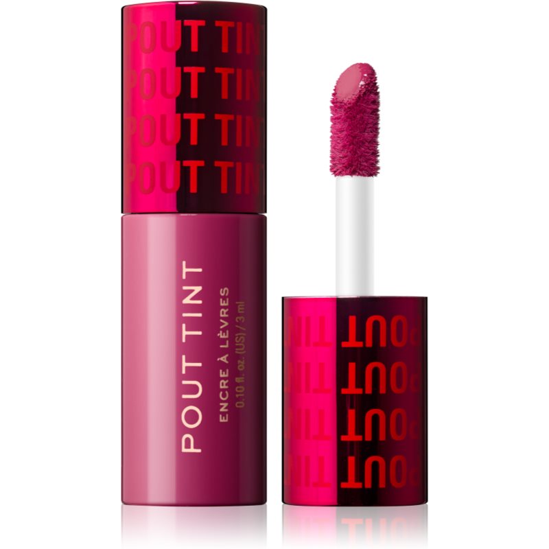 Makeup Revolution Pout Tint lesk na rty s hydratačním účinkem odstín Mad about Mauve 3 ml - parfo.cz