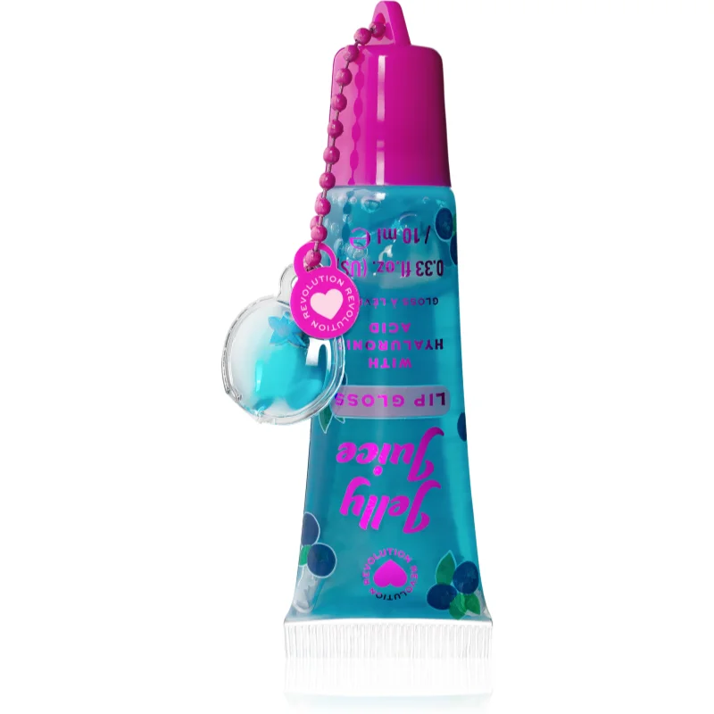 I Heart Revolution Jelly Juice Lip Tubes lesk na rty odstín Blueberry 10 ml - parfo.cz