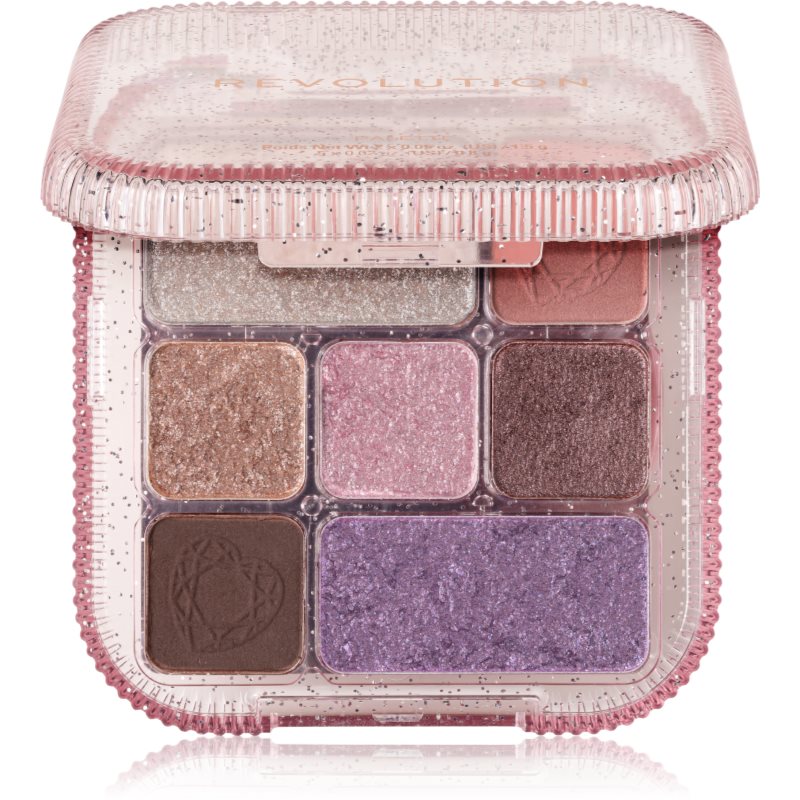 Makeup Revolution Y2k Baby paletka očních stínů odstín 00 Angel 7 g - parfo.cz