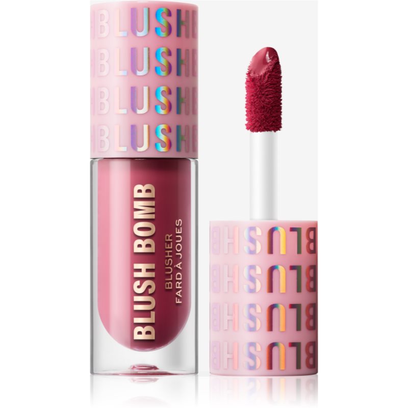 Makeup Revolution Y2k Blush Bomb tekutá tvářenka odstín That's Cute Pink 4.5 ml - parfo.cz