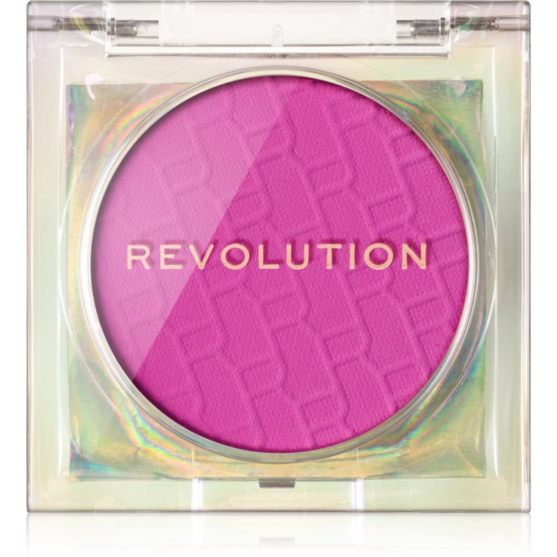 Makeup Revolution Mood Switch Aura rozjasňující tvářenka odstín Universal Pink 3.5 g - parfo.cz