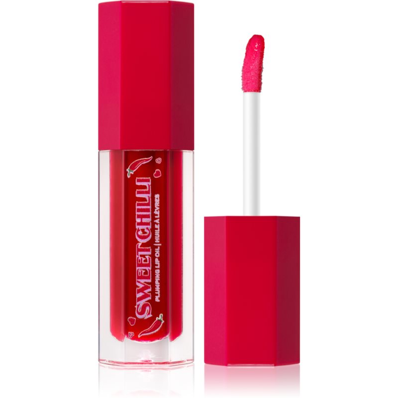 I Heart Revolution Sweet Chilli Plumping olej na rty se zvětšujícím efektem odstín Red 4 ml - parfo.cz