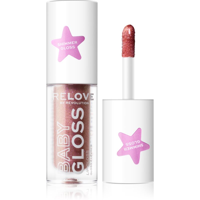 Revolution Relove Baby Gloss Shimmer třpytivý lesk na rty odstín Shimmer Twilight 1.8 ml - parfo.cz