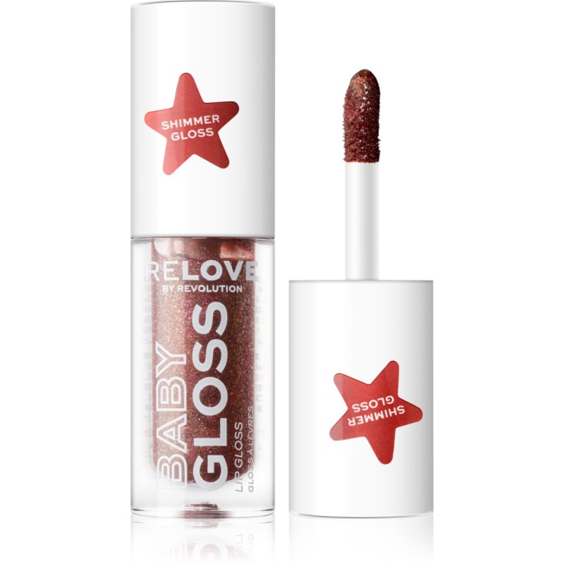 Revolution Relove Baby Gloss Shimmer třpytivý lesk na rty odstín Shimmer Autumn 1.8 ml - parfo.cz