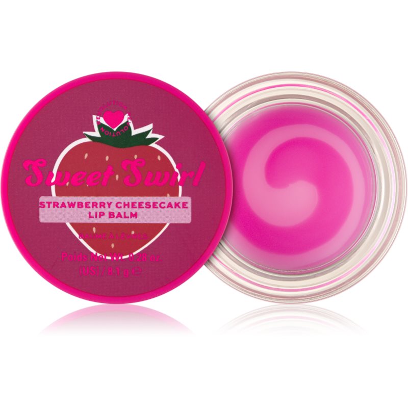 I Heart Revolution Sweet Swirl Lip Mask hydratační maska na rty odstín Strawberry Cheesecake 8.1 g - parfo.cz