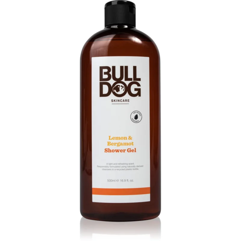 Bulldog Lemon & Bergamot Shower Gel sprchový gel pro muže 500 ml - parfo.cz