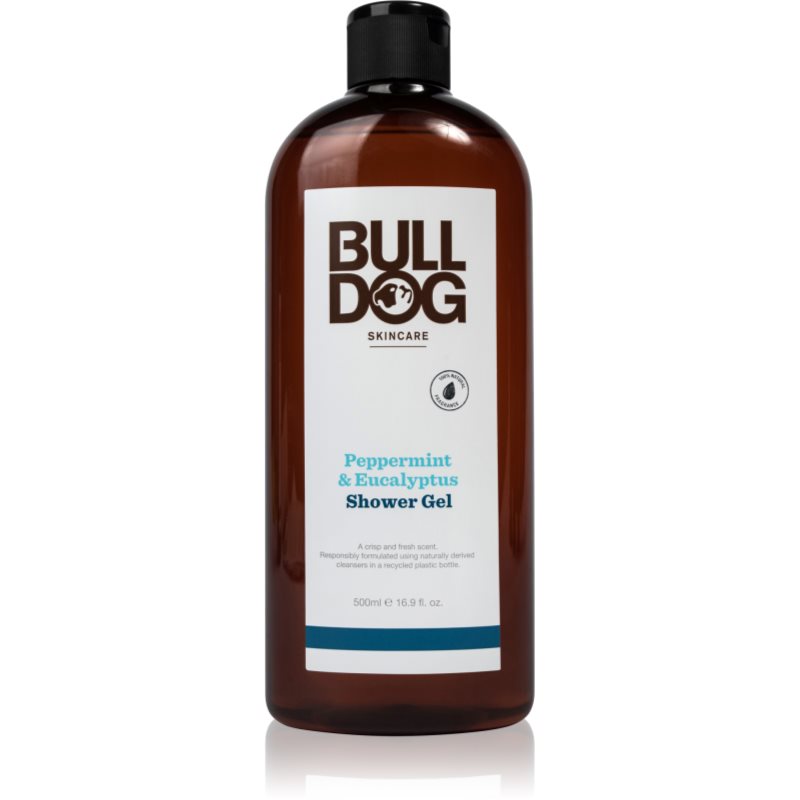 Bulldog Peppermint & Eucalyptus Shower Gel sprchový gel pro muže 500 ml - parfo.cz