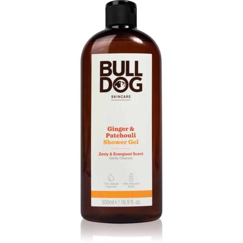 Bulldog Ginger and Patchouli sprchový gel pro muže 500 ml - parfo.cz
