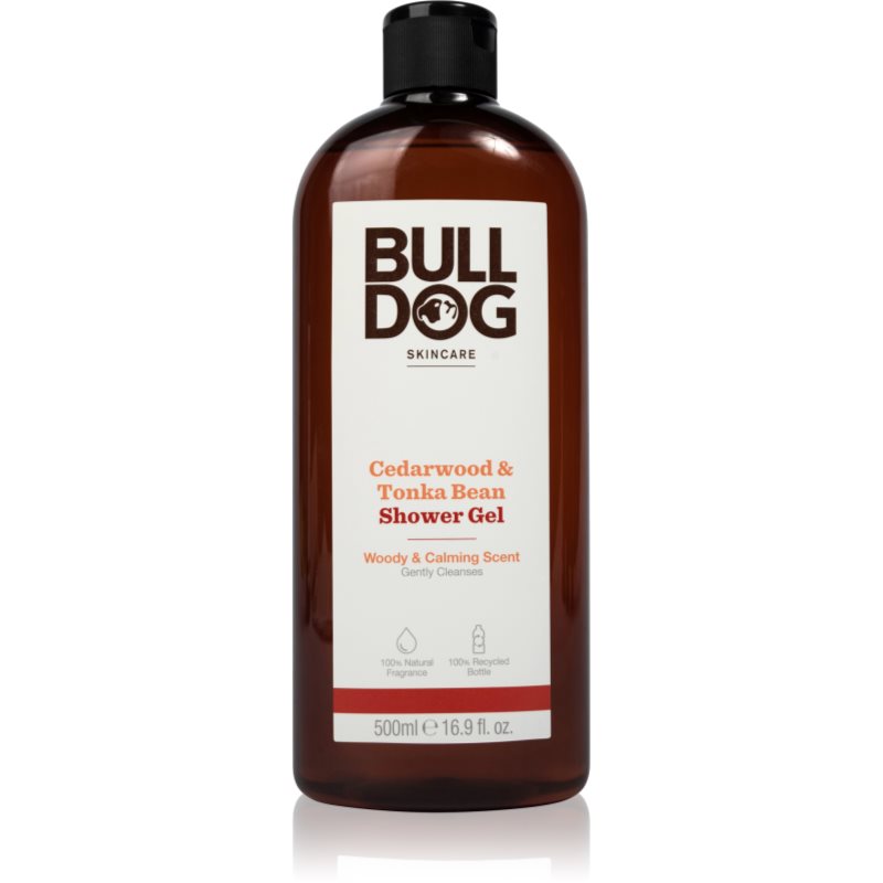 Bulldog Cedarwood and Tonka Bean sprchový gel pro muže 500 ml - parfo.cz