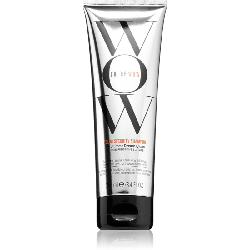 Color WOW Color Security Shampoo bezsulfátový šampon pro chemicky ošetřené vlasy 250 ml - parfo.cz