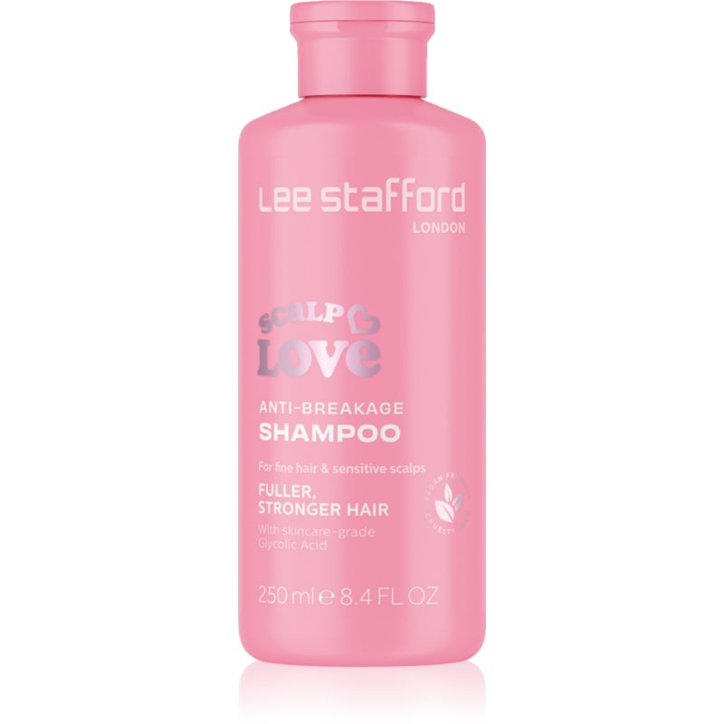 Lee Stafford Scalp Love Anti-Breakage Shampoo posilující šampon pro slabé vlasy s tendencí vypadávat 250 ml - parfo.cz