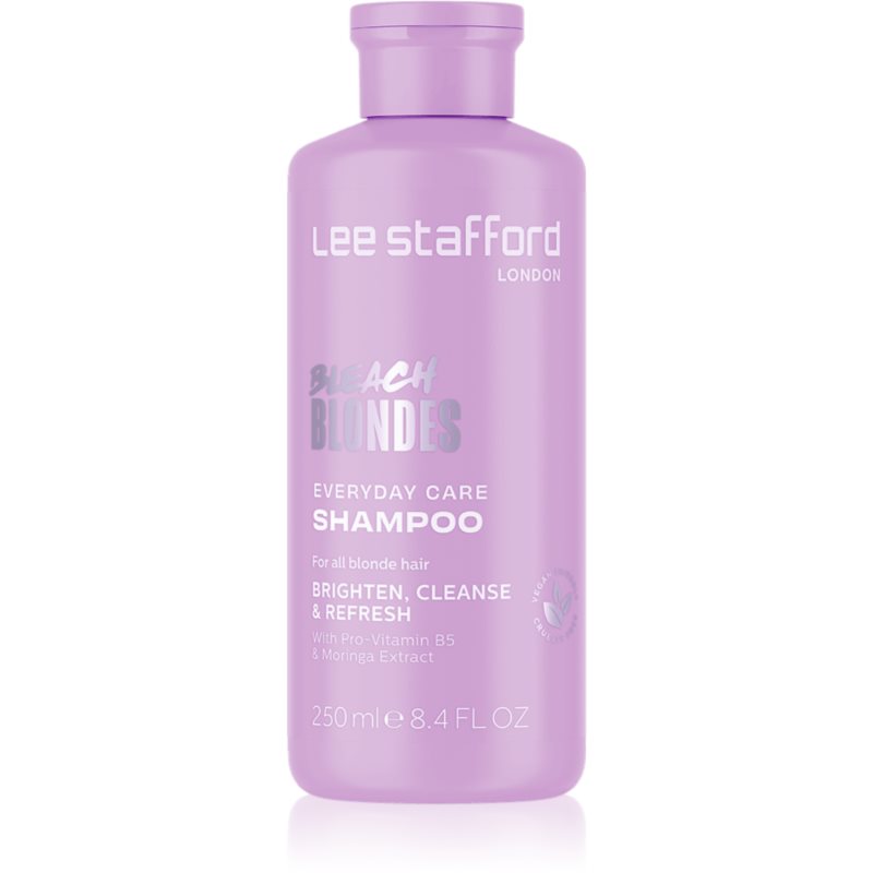 Lee Stafford Bleach Blondes Everyday Care šampon pro blond vlasy 250 ml - parfo.cz