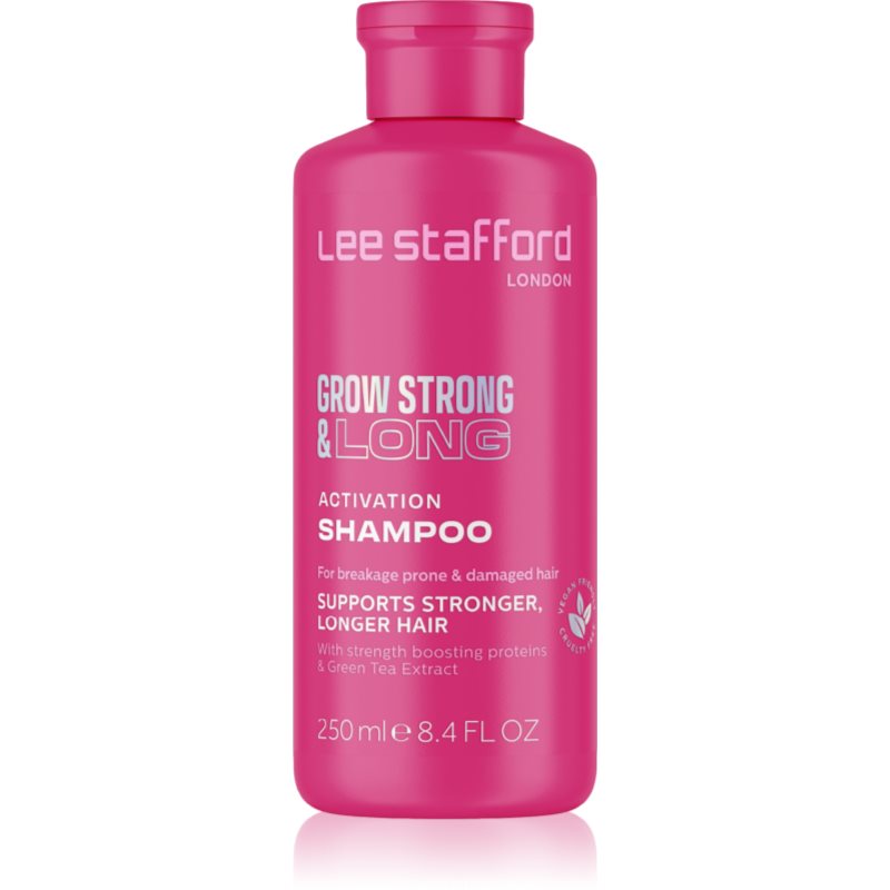 Lee Stafford Grow Strong & Long vlasový šampon pro růst vlasů a posílení od kořínků 250 ml - parfo.cz