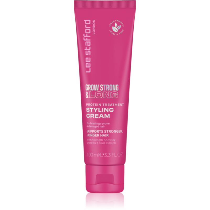 Lee Stafford Grow Strong & Long Styling Cream stylingový krém s proteinem 100 ml - parfo.cz