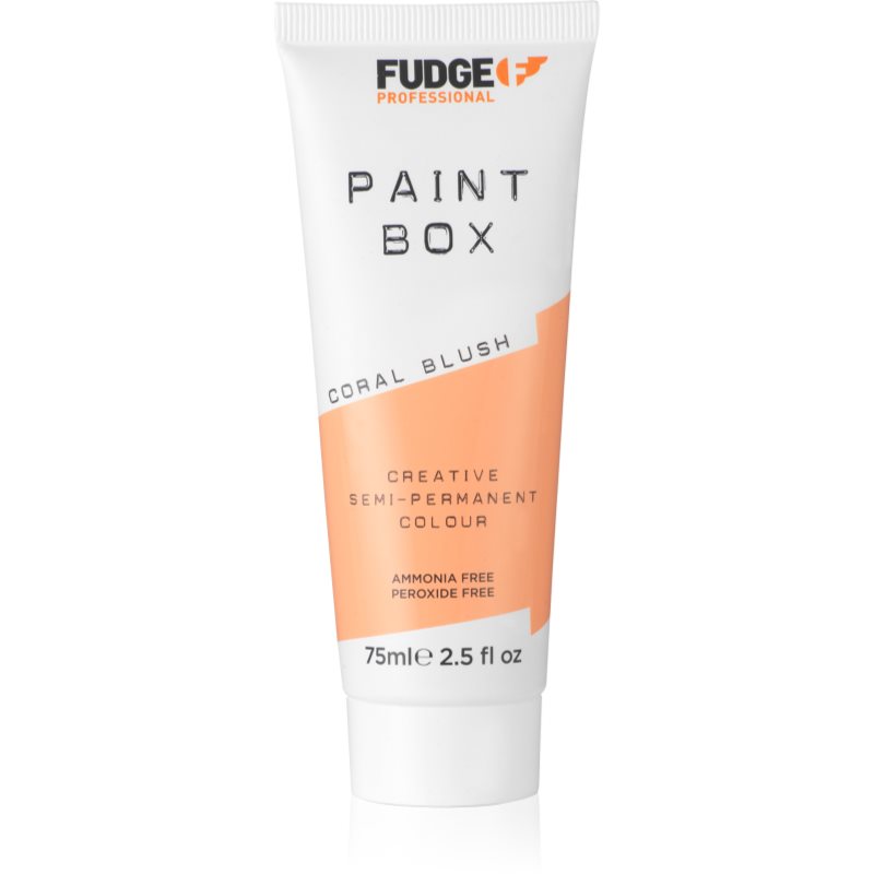Fudge Paintbox semi-permanentní barva na vlasy na vlasy odstín Coral Blush 75 ml - parfo.cz