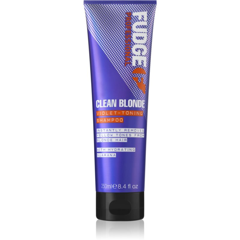 Fudge Care Clean Blonde fialový tónovací šampon pro blond vlasy 250 ml - parfo.cz