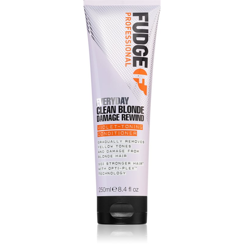 Fudge Everyday Clean Blonde Damage Rewind Conditioner kondicionér pro každodenní použití pro blond a melírované vlasy 250 ml - parfo.cz