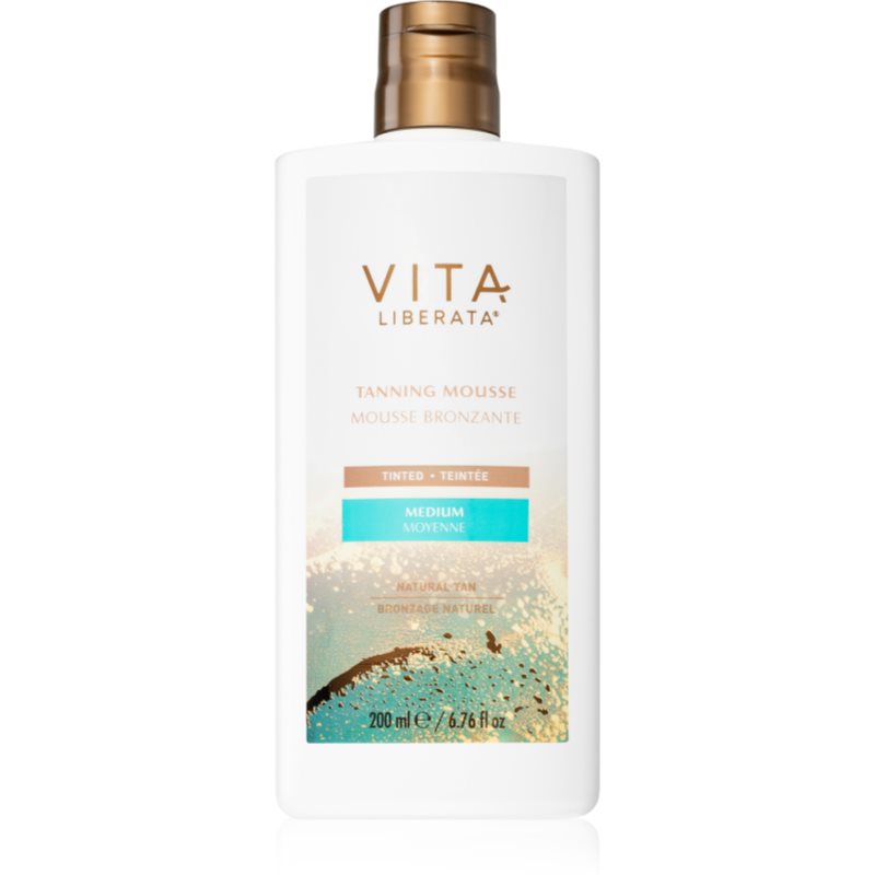 Vita Liberata Tanning Mousse Tinted samoopalovací pěna na tělo odstín Medium 200 ml - parfo.cz