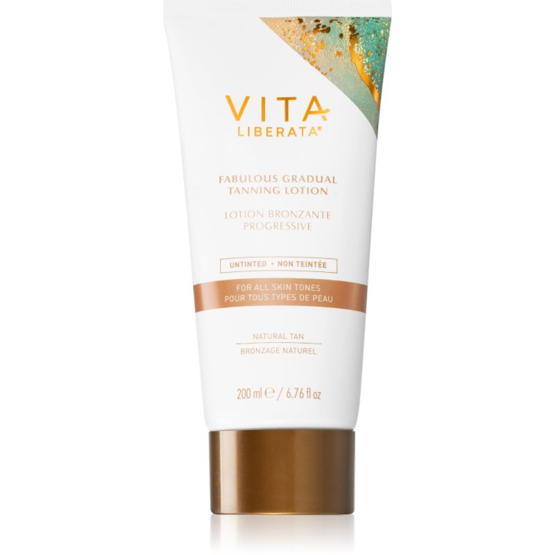 Vita Liberata Fabulous Gradual Tanning Lotion bezbarvý samoopalovací krém na tělo 200 ml - parfo.cz