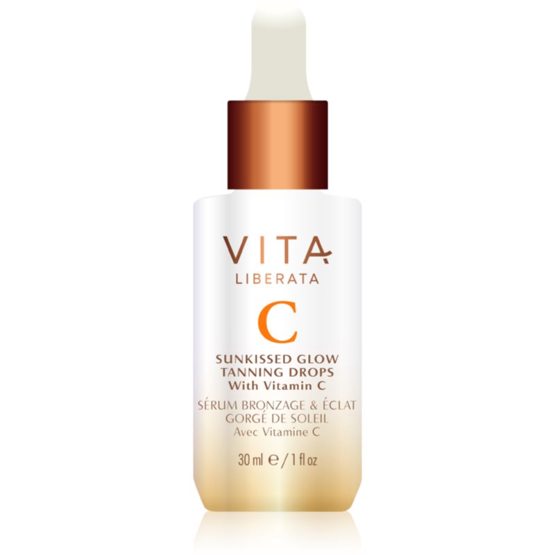 Vita Liberata Sunkissed Glow samoopalovací kapky na obličej s vitamínem C 30 ml - parfo.cz